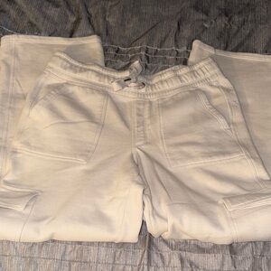 Calvin Klein Cream Cargo Jogger